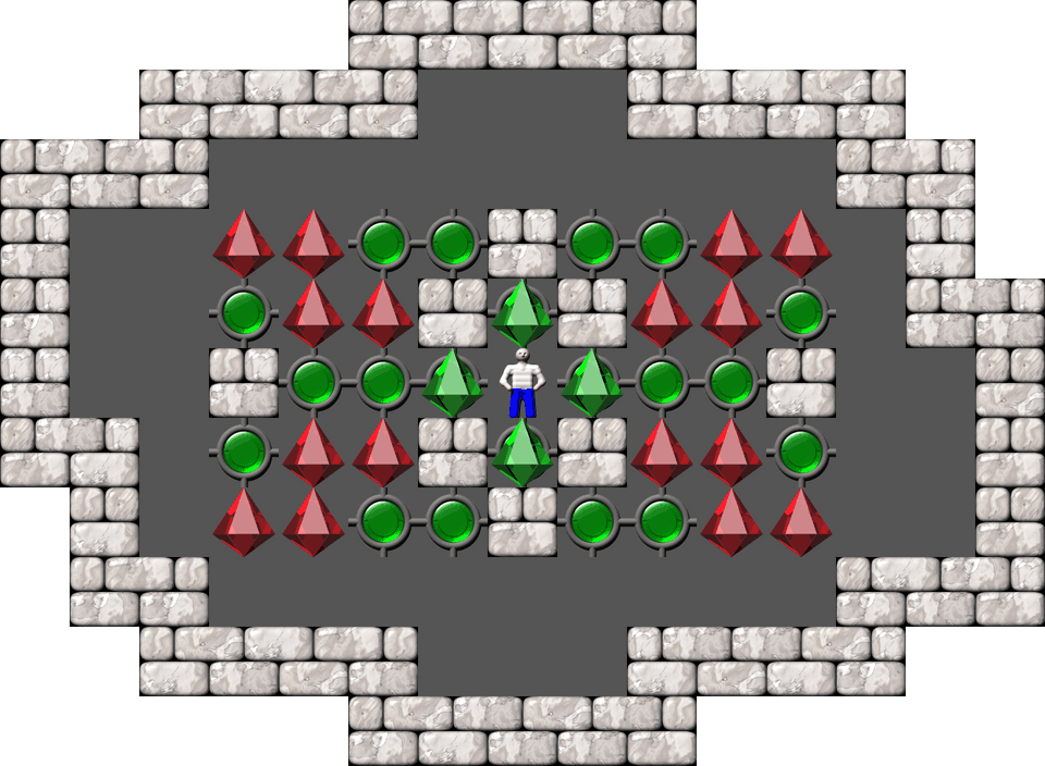 Сокобан Monry and Panda Arranged уровень 67